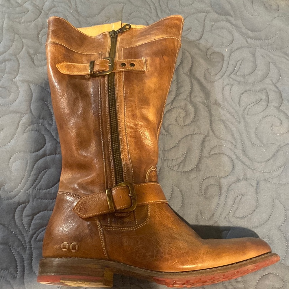 Bed Stu GoGo Lug Wide Calf Boots